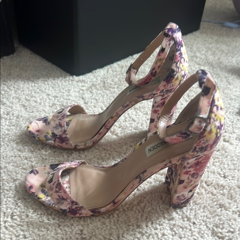 Steve Madden Floral Women's Heels - Pink